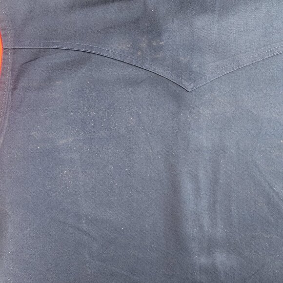 Texas Cotton Texas State Flag Size Large USA Made Western Button Up Short Sleeve - Picture 5 of 9